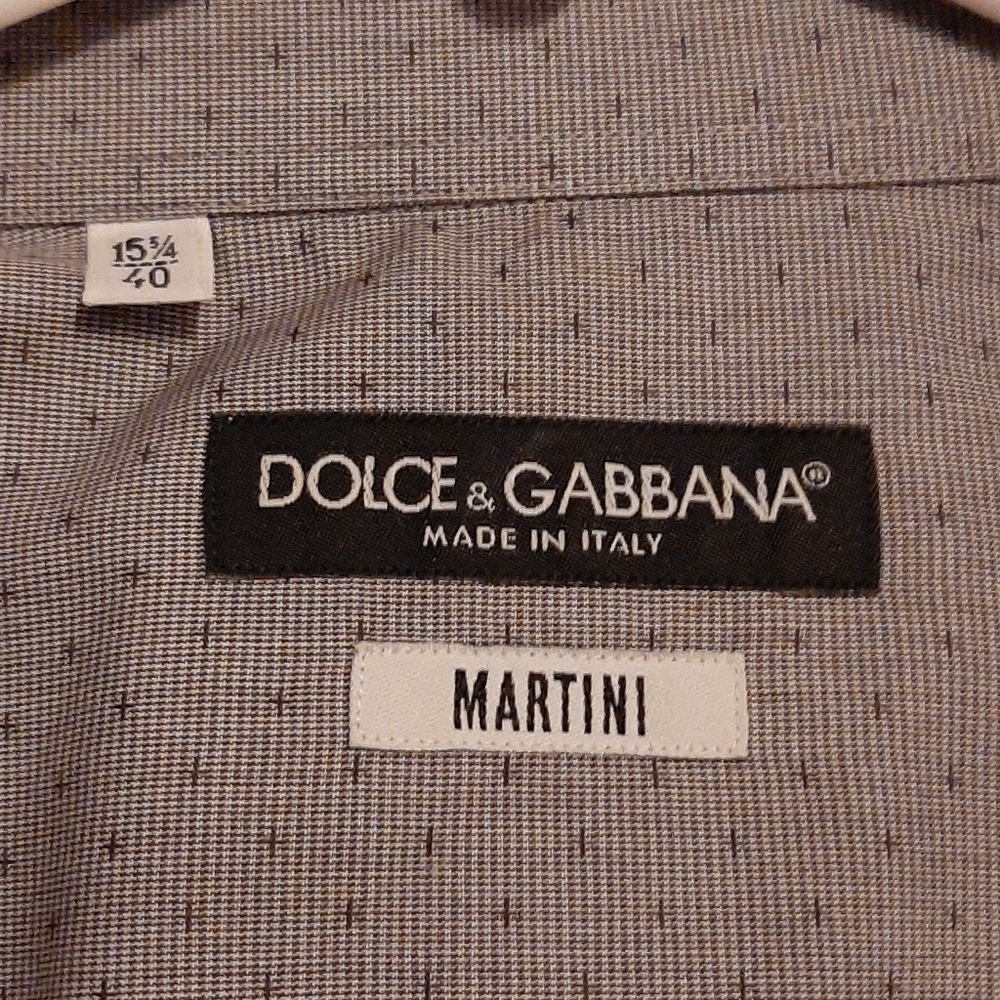 100% Authentic Dolce And Gabbana Button Down - image 6